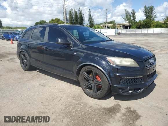 2012 Audi Q7 Prestige z VIN WA1WMAFE5CD002910, wystawiony jako Copart lot #77178714 z przebiegiem 225 772 mil mil oraz Szkoda całkowita • Salvage title. Historia ofert i sprzedaży dostępna na DreamBid. Obrazek 4.