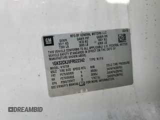 2015 GMC Yukon Denali z VIN 1GKS2CKJ9FR622342, wystawiony jako Copart lot #53671555 z przebiegiem Nie podano mil oraz Czysty tytuł • Clean title. Historia ofert i sprzedaży dostępna na DreamBid. Obrazek 13.