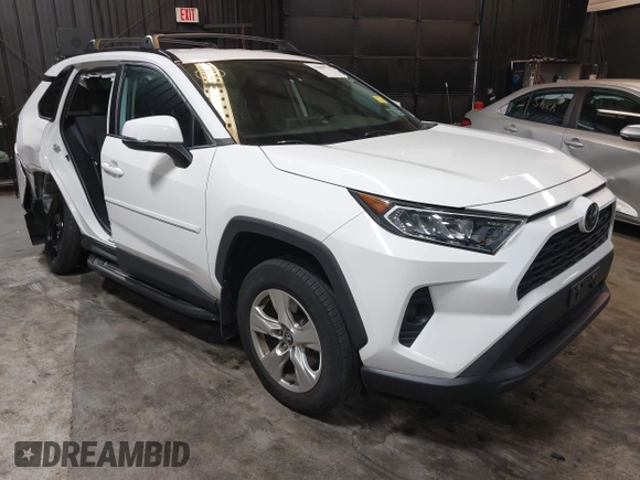 2021 Toyota RAV4 XLE with VIN 2T3P1RFV3MC166504, listed as a IAAI auction lot 42600429 with 63,193 mi miles and . Bid and sale history available at DreamBid. Image 1.