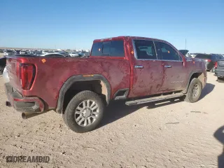 2023 GMC Sierra 2500HD Denali with VIN 1GT49REY6PF181834, listed as a Copart auction lot 43275235 with 31,922 mi miles and Salvage Title. Bid and sale history available at carsss.com. Image 3.
