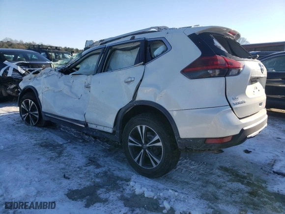 2017 Nissan Rogue SL with VIN JN8AT2MV5HW271467, listed as a Copart auction lot 86372354 with 0 mi miles and Salvage Title. Bid and sale history available at carsss.com. Image 2.