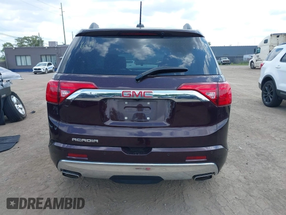 2017 GMC Acadia Denali with VIN 1GKKNPLS6HZ311086, listed as a IAAI auction lot 42440540 with 49,948 mi miles and . Bid and sale history available at DreamBid. Image 16.