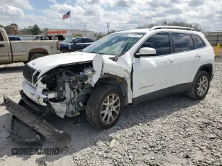 2017 Jeep Cherokee Latitude with VIN 1C4PJLCS6HD214568, listed as a Copart auction lot 47481225 with 106,499 mi miles and Salvage Title. Bid and sale history available at carsss.com. Image 1.