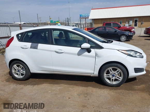 2017 Ford Fiesta SE with VIN 3FADP4EJ0HM110535, listed as a IAAI auction lot 41810763 with 58,317 mi miles. Bid and sale history available at carsss.com. Image 13.