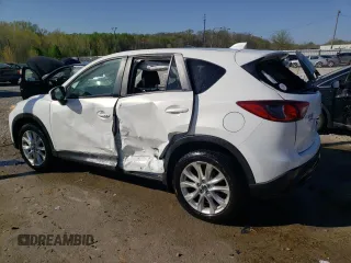 2014 Mazda CX-5 Grand Touring with VIN JM3KE4DY6E0376413, listed as a Copart auction lot 53204935 with 126,791 mi miles and Salvage Title. Bid and sale history available at DreamBid. Image 2.