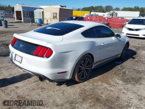 2017 Ford Mustang EcoBoost with VIN 1FA6P8TH8H5212333, listed as a IAAI auction lot 41278690 with 66,714 mi miles. Bid and sale history available at carsss.com. Image 4.