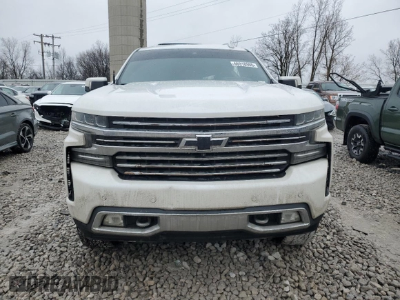 2019 Chevrolet Silverado 1500 High Country with VIN 1GCUYHEL4KZ404588, listed as a Copart auction lot 46918965 with 157,786 mi miles and Clean Title. Bid and sale history available at carsss.com. Image 5.