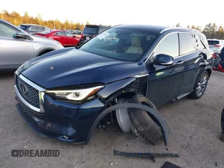 2019 Infiniti QX50 Luxe with VIN 3PCAJ5M32KF132667, listed as a IAAI auction lot 41095763 with 82,549 mi miles and . Bid and sale history available at DreamBid. Image 6.