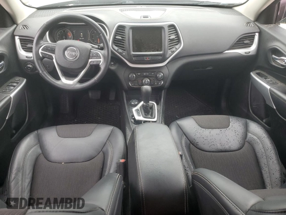 2018 Jeep Cherokee Latitude Plus with VIN 1C4PJMLXXJD597809, listed as a Copart auction lot 46794435 with 118,452 mi miles and Salvage Title. Bid and sale history available at DreamBid. Image 8.