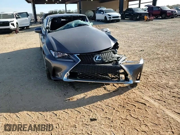 2016 Lexus RC 300 F Sport with VIN JTHSM5BC1G5000747, listed as a Copart auction lot 50856835 with Not provided miles and Salvage title. Bid and sale history available at DreamBid. Image 10.