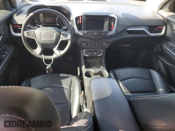 2022 GMC Terrain SLE with VIN 3GKALMEV6NL203500, listed as a Copart auction lot 62190195 with 61,375 mi miles and Salvage title. Bid and sale history available at DreamBid. Image 8.