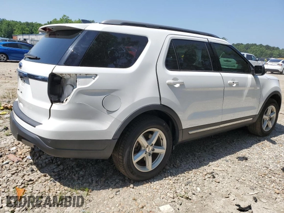 2018 Ford Explorer XLT with VIN 1FM5K7D87JGB63533, listed as a Copart auction lot 61860215 with 80,294 mi miles and Salvage title. Bid and sale history available at DreamBid. Image 3.