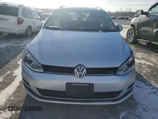2017 Volkswagen Golf SportWagen S with VIN 3VW017AUXHM538640, listed as a Copart auction lot 37742174 with 102,001 mi miles. Bid and sale history available at carsss.com. Image 5.