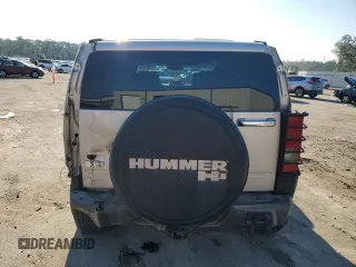 2007 Hummer H3 SUV with VIN 5GTDN13E478120727, listed as a Copart auction lot 79502354 with 151,598 mi miles and Salvage Title. Bid and sale history available at DreamBid. Image 6.