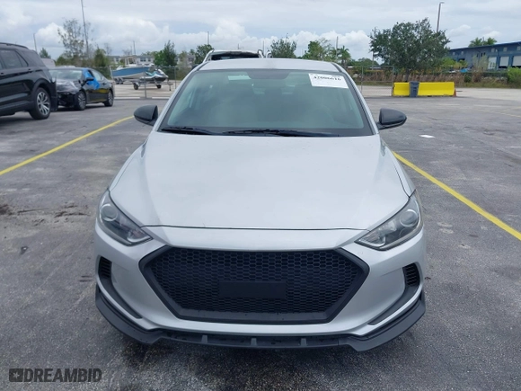 2018 Hyundai Elantra SE with VIN KMHD74LF8JU471498, listed as a IAAI auction lot 42006616 with 76,147 mi miles. Bid and sale history available at carsss.com. Image 12.