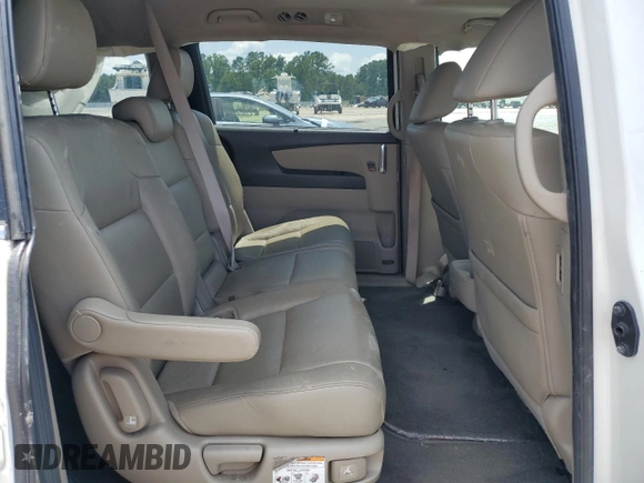 2014 Honda Odyssey EX-L with VIN 5FNRL5H67EB051217, listed as a Copart auction lot 59954225 with 262,816 mi miles and Salvage title. Bid and sale history available at DreamBid. Image 11.