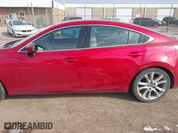 2015 Mazda 6 i Touring with VIN JM1GJ1V56F1193943, listed as a IAAI auction lot 41539900 with 144,111 mi miles and . Bid and sale history available at carsss.com. Image 14.