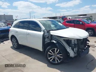 2019 Acura MDX Advance with VIN 5J8YD3H81KL003754, listed as a IAAI auction lot 42005824 with 70,287 mi miles and . Bid and sale history available at DreamBid. Image 1.