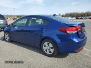 2017 Kia Forte LX with VIN 3KPFK4A73HE152252, listed as a Copart auction lot 53108165 with 96,656 mi miles and Salvage Title. Bid and sale history available at carsss.com. Image 2.