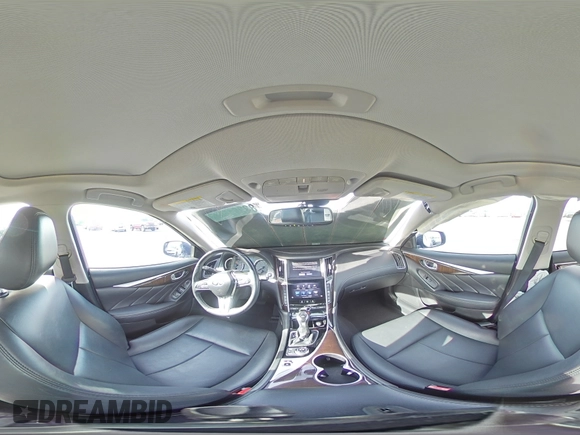 2018 Infiniti Q50 Sport with VIN JN1EV7AP3JM360338, listed as a Copart auction lot 83361504 with 47,008 mi miles and Salvage Title. Bid and sale history available at carsss.com. Image 13.