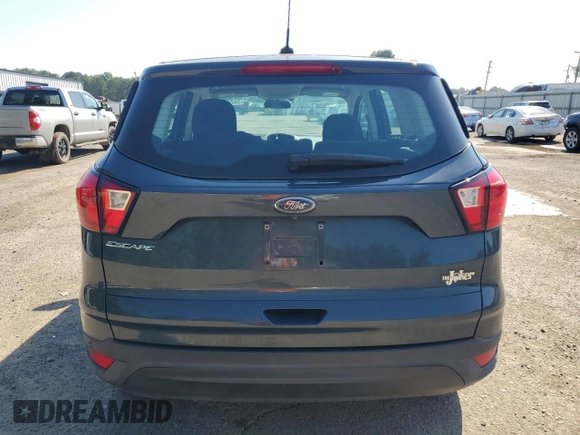 2019 Ford Escape S with VIN 1FMCU0F7XKUB48010, listed as a Copart auction lot 56246225 with 46,265 mi miles and Salvage title. Bid and sale history available at DreamBid. Image 6.