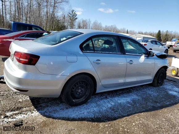 2016 Volkswagen Jetta Sedan 1.4T S with VIN 3VW267AJXGM247473, listed as a Copart auction lot 48216855 with 129,625 mi miles and Salvage Title. Bid and sale history available at carsss.com. Image 3.