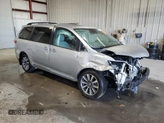 2020 Toyota Sienna XLE with VIN 5TDDZ3DC0LS251373, listed as a Copart auction lot 50257935 with 0 mi miles and Non Repairable. Bid and sale history available at carsss.com. Image 4.