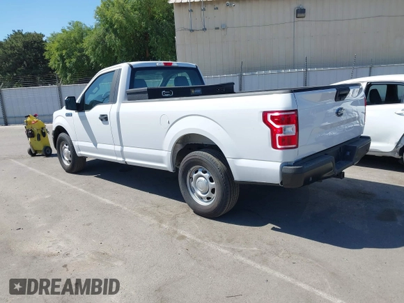 2018 Ford F-150 XL with VIN 1FTMF1CB1JKC01852, listed as a IAAI auction lot 42449112 with 99,105 mi miles and . Bid and sale history available at DreamBid. Image 3.