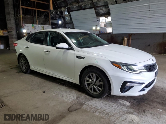 2019 Kia Optima LX with VIN 5XXGT4L32KG335927, listed as a Copart auction lot 51069385 with 159,465 mi miles and Salvage Title. Bid and sale history available at carsss.com. Image 4.