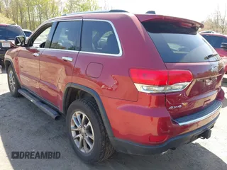 2014 Jeep Grand Cherokee Limited with VIN 1C4RJFBG7EC483316, listed as a IAAI auction lot 42114889 with 106,409 mi miles and . Bid and sale history available at DreamBid. Image 3.