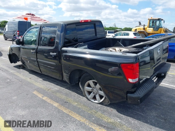 2005 Nissan Titan SE with VIN 1N6AA07A05N501283, listed as a IAAI auction lot 39151799 with 129,069 mi miles and . Bid and sale history available at DreamBid. Image 3.