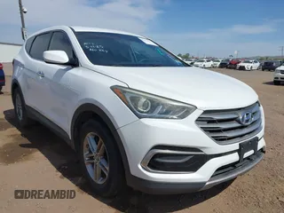 2017 Hyundai Santa Fe 2.4L with VIN 5XYZTDLB6HG409080, listed as a IAAI auction lot 41923969 with 92,738 mi miles and . Bid and sale history available at DreamBid. Image 1.