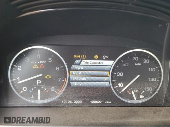 2011 Land Rover Range Rover HSE Lux с VIN SALMF1D4XBA340197, выставлен на аукционе Copart как лот 84349614 с пробегом 120 527 миль миль и Списание • Salvage title. История ставок и продаж доступна на DreamBid. Изображение 9.
