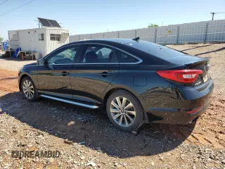 2017 Hyundai Sonata Sport with VIN 5NPE34AF6HH525604, listed as a Copart auction lot 54051355 with 203,584 mi miles and Clean Title. Bid and sale history available at DreamBid. Image 2.