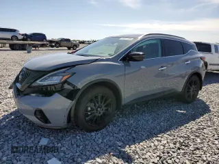 2024 Nissan Murano SV с VIN 5N1AZ2BJXRC109665, выставлен на аукционе Copart как лот 51377195 с пробегом 4 640 миль миль и На запчасти • Non repairable. История ставок и продаж доступна на DreamBid. Изображение 1.