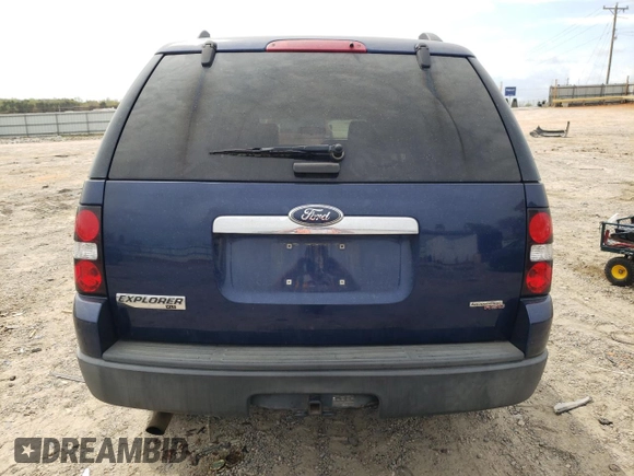 2007 Ford Explorer XLT with VIN 1FMEU73E77UB77394, listed as a Copart auction lot 51183335 with 190,128 mi miles and Salvage Title. Bid and sale history available at carsss.com. Image 6.