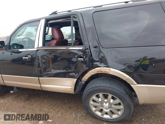 2014 Ford Expedition XLT z VIN 1FMJU1H50EEF56247, wystawiony jako IAAI lot #41264343 z przebiegiem 116 164 mil mil oraz . Historia ofert i sprzedaży dostępna na DreamBid. Obrazek 6.