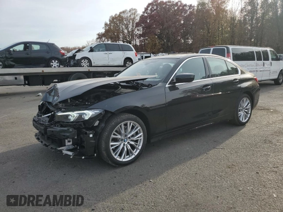 2024 BMW 3 Series 330i xDrive with VIN 3MW89FF05R8E74481, listed as a Copart auction lot 78746824 with 5,517 mi miles and Clean Title. Bid and sale history available at carsss.com. Image 1.
