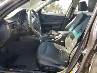 2007 BMW 3 Series 328i with VIN WBAVC53517FZ73443, listed as a Copart auction lot 50095755 with 197,708 mi miles and Salvage title. Bid and sale history available at DreamBid. Image 7.