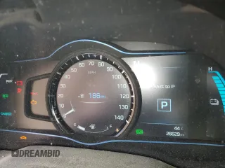 2019 Hyundai Ioniq Limited with VIN KMHC75LD7KU159934, listed as a Copart auction lot 52484375 with 26,629 mi miles and Salvage title. Bid and sale history available at DreamBid. Image 9.