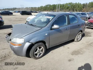 2006 Chevrolet Aveo LS with VIN KL1TD566X6B630204, listed as a Copart auction lot 88451975 with 180,823 mi miles and Salvage title. Bid and sale history available at DreamBid. Image 1.