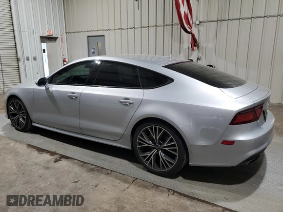 2018 Audi A7 Prestige with VIN WAU23AFC2JN051721, listed as a Copart auction lot 48557544 with 77,190 mi miles and Salvage Title. Bid and sale history available at carsss.com. Image 2.