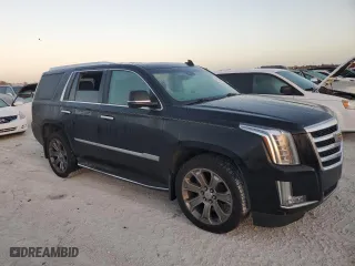 2016 Cadillac Escalade Luxury Collection with VIN 1GYS3BKJ6GR325012, listed as a Copart auction lot 77268684 with 0 mi miles and Salvage Title. Bid and sale history available at carsss.com. Image 4.