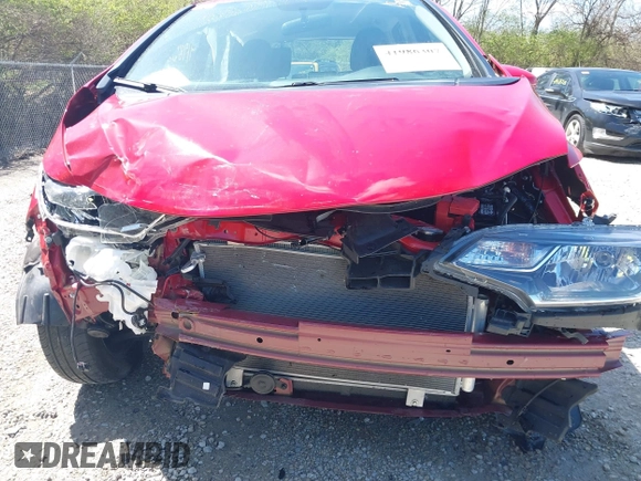 2019 Honda Fit LX with VIN 3HGGK5H45KM744420, listed as a IAAI auction lot 41986307 with 18,285 mi miles. Bid and sale history available at carsss.com. Image 6.
