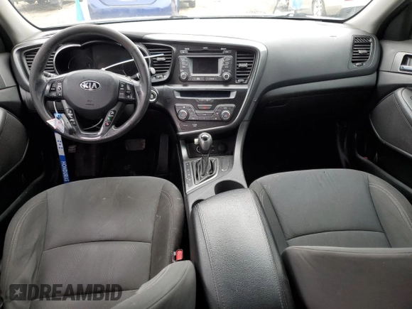 2013 Kia Optima LX with VIN KNAGM4AD9D5047397, listed as a Copart auction lot 82357124 with 156,852 mi miles and Salvage Title. Bid and sale history available at carsss.com. Image 8.