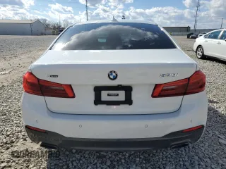 2019 BMW 5 Series 530i xDrive with VIN WBAJA7C50KG911549, listed as a Copart auction lot 50158135 with 91,390 mi miles and Salvage title. Bid and sale history available at DreamBid. Image 6.