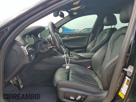2017 BMW 5 Series 540i with VIN WBAJE5C32HG914842, listed as a Copart auction lot 64358255 with 116,282 mi miles and Salvage title. Bid and sale history available at DreamBid. Image 7.