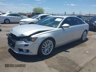 2013 Audi A6 Premium Plus with VIN WAUDFAFC0DN010430, listed as a IAAI auction lot 42603497 with 101,980 mi miles and . Bid and sale history available at DreamBid. Image 2.