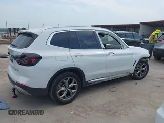 2023 BMW X3 sDrive30i with VIN 5UX43DP07P9P65068, listed as a IAAI auction lot 41935656 with 23,919 mi miles and . Bid and sale history available at DreamBid. Image 14.