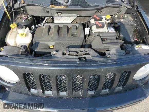2014 Jeep Patriot Latitude with VIN 1C4NJRFB8ED717276, listed as a Copart auction lot 62717775 with 108,933 mi miles and Salvage title. Bid and sale history available at DreamBid. Image 12.